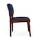 Lesro Lenox Armless Guest Chair, 22.5 in W 26 in L 31.5 in H LW1102 - alternate 2